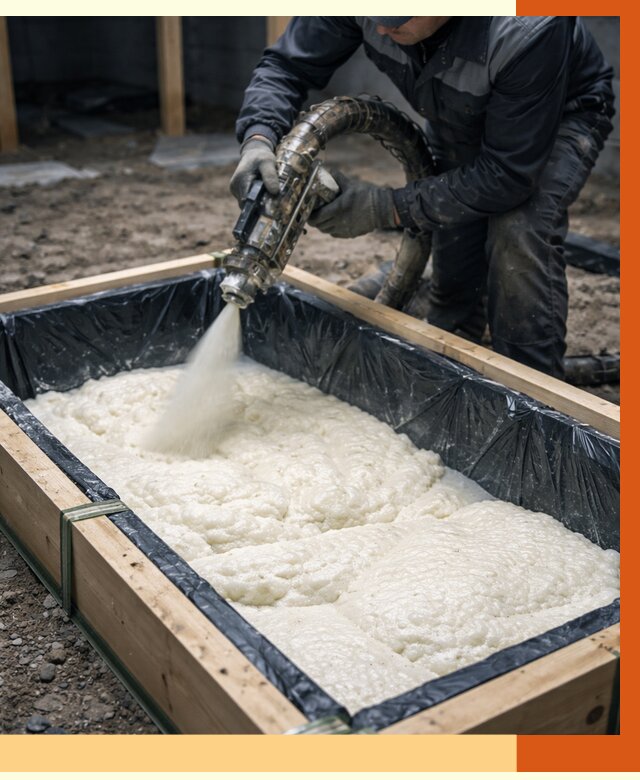 Заливка ППУ в формы в Тутаеве от 2621 руб. — утепление форм под ключ | ТепломастерТтв