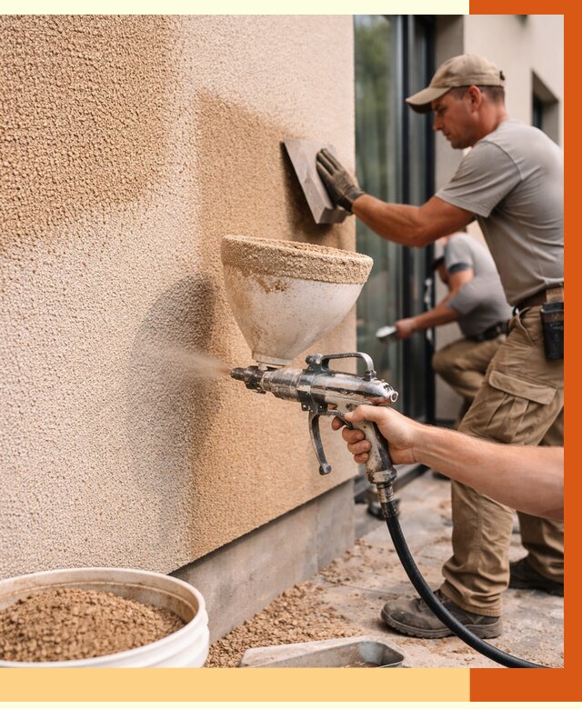 Утепление фасада жидкой пробкой в Тутаеве от 5032 руб./м² под ключ | ТепломастерТтв